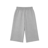 Wide- leg cropped joggers
