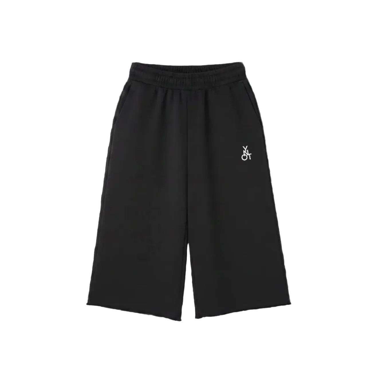 Wide- leg cropped joggers