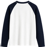 Waffle raglan Long sleeve